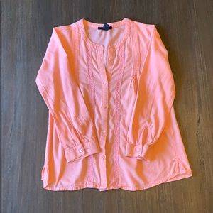 GapKids Peach Shirt ~ Girls Size L